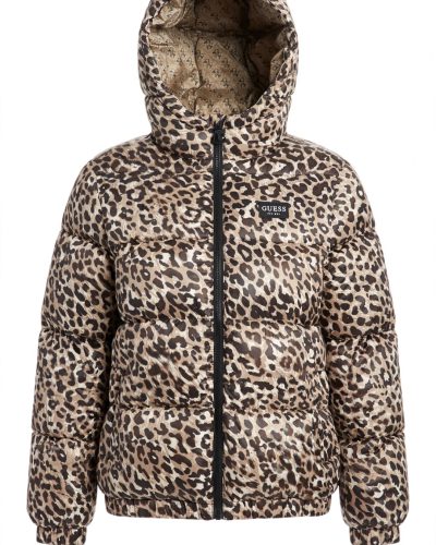 GUESS GIUBBOTTO LEOPRARDATO